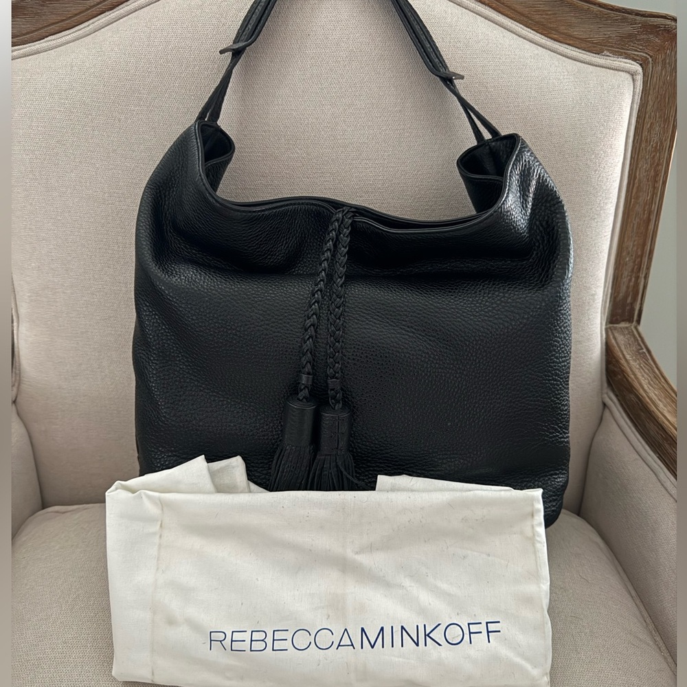 Rebecca Minkoff Black Isobel Hobo shoulder bag - Picture 7 of 15